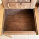 Adult desk double school vintage 50s-60s solid wood
