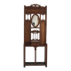 Vintage 1930s Art Deco Entrance Cloakroom / Coat Rack
