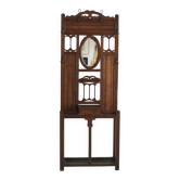 Ancien Vestiaire d'entrée / Porte manteaux 1930 Art déco vintage