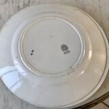 Set of 4 dessert plates Badonviller 50s