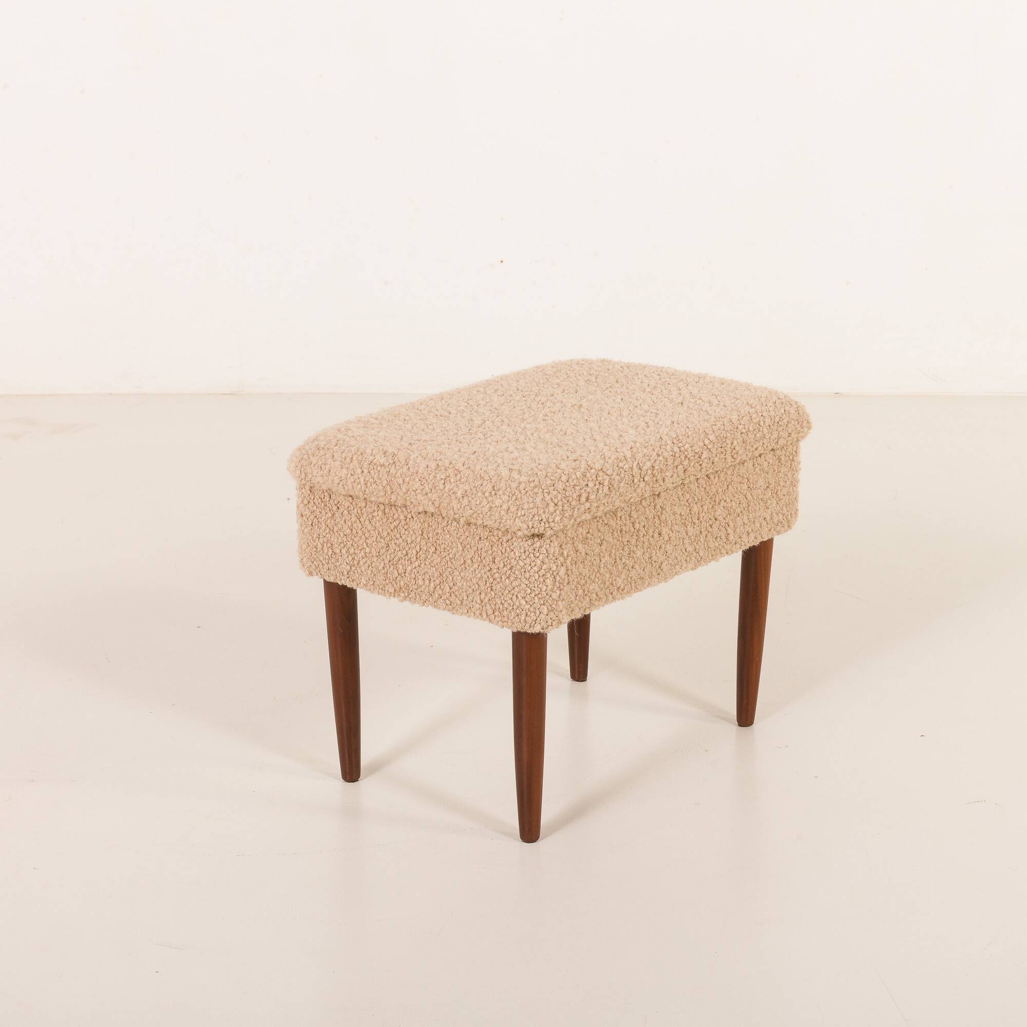 Danish mid-century modern footstool, 1960s
