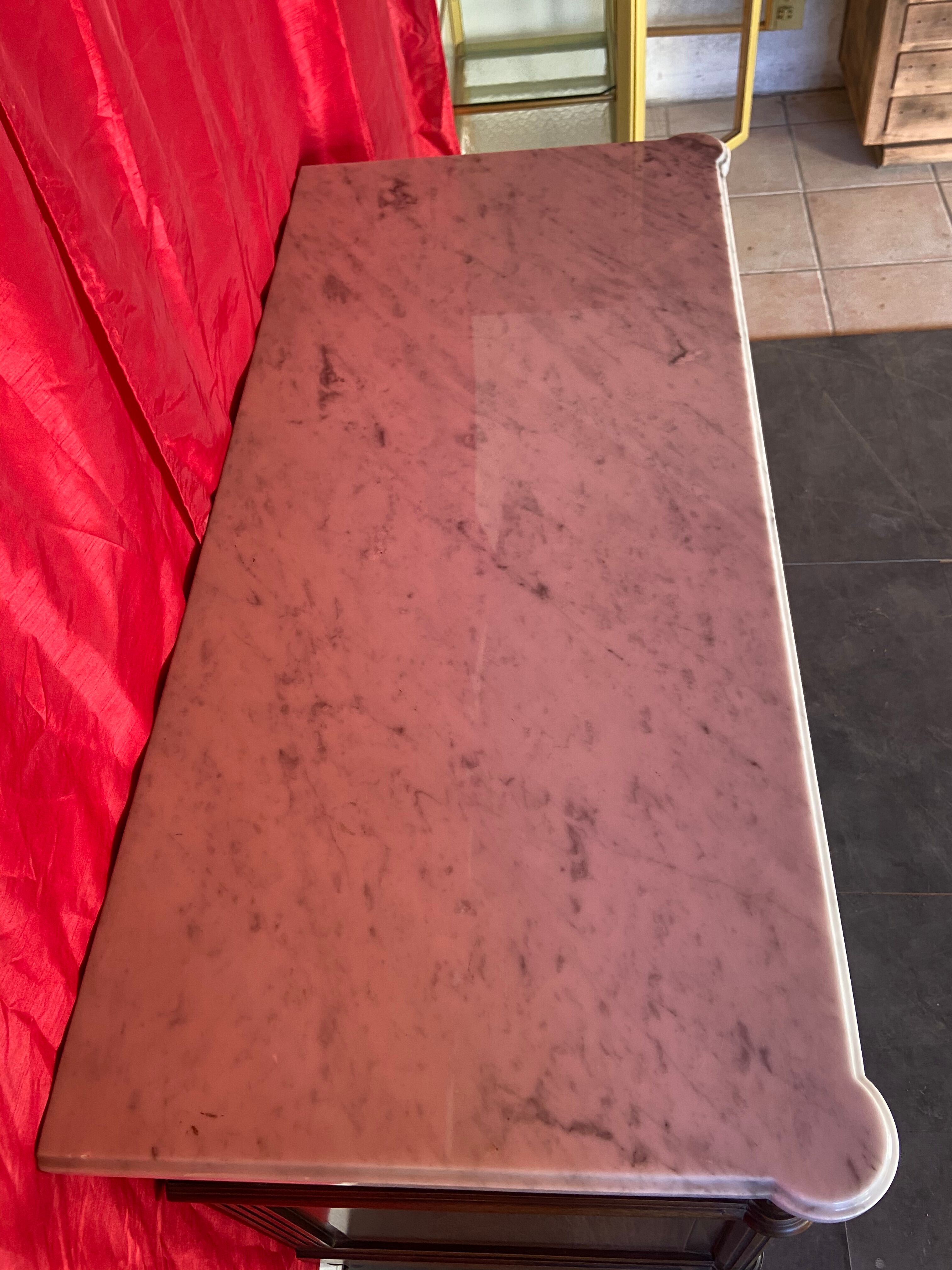 Mahogany chest of drawers Louis XVI 1950