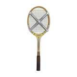 Racket with its vintage cover