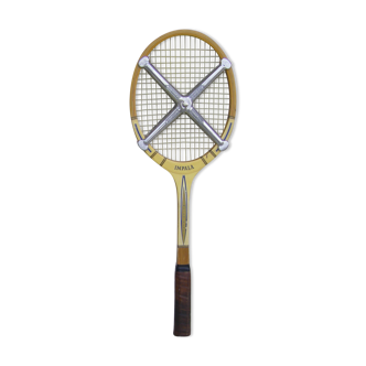 Racket with its vintage cover