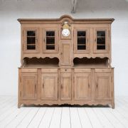 Large Oak 2-Part Buffet, France, 1780s