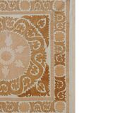 Vintage Turkish hand-knotted rug 132x138 cm