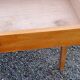 Writing table oak desk feet bobbins from the 50s
