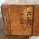 Caisse en bois 1950