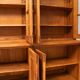 Monumental Pine School Library Bookcase from Warsaw, Poland, 1920s
