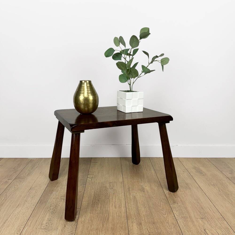 Brutalist style side table from the 60s Holland