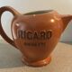 Ricard round ceramic carafe 1 liter a small chip