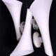 White Murano glass sconces for "Murano Due" by Carlo Nason Italy