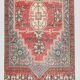 3x10 Red & Beige Persian Runner Rug, 81x302Cm