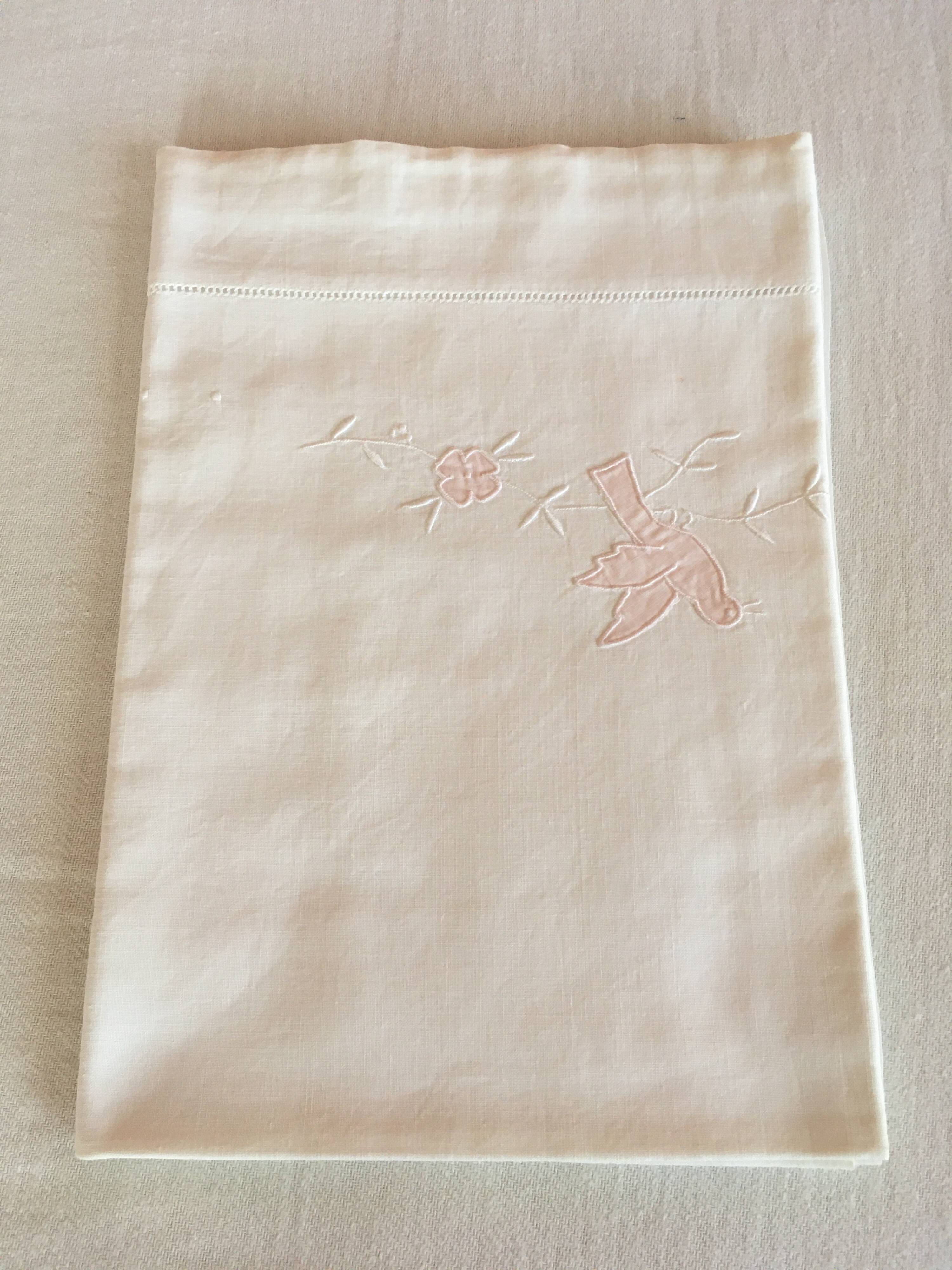 Vintage baby sheet.
