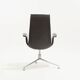 Fauteuil en cuir fk 6725, knoll, fabricius & kastholmon, 1960s