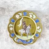 1900 ceramic dish Sarreguemines