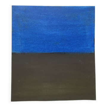 Oil on paper