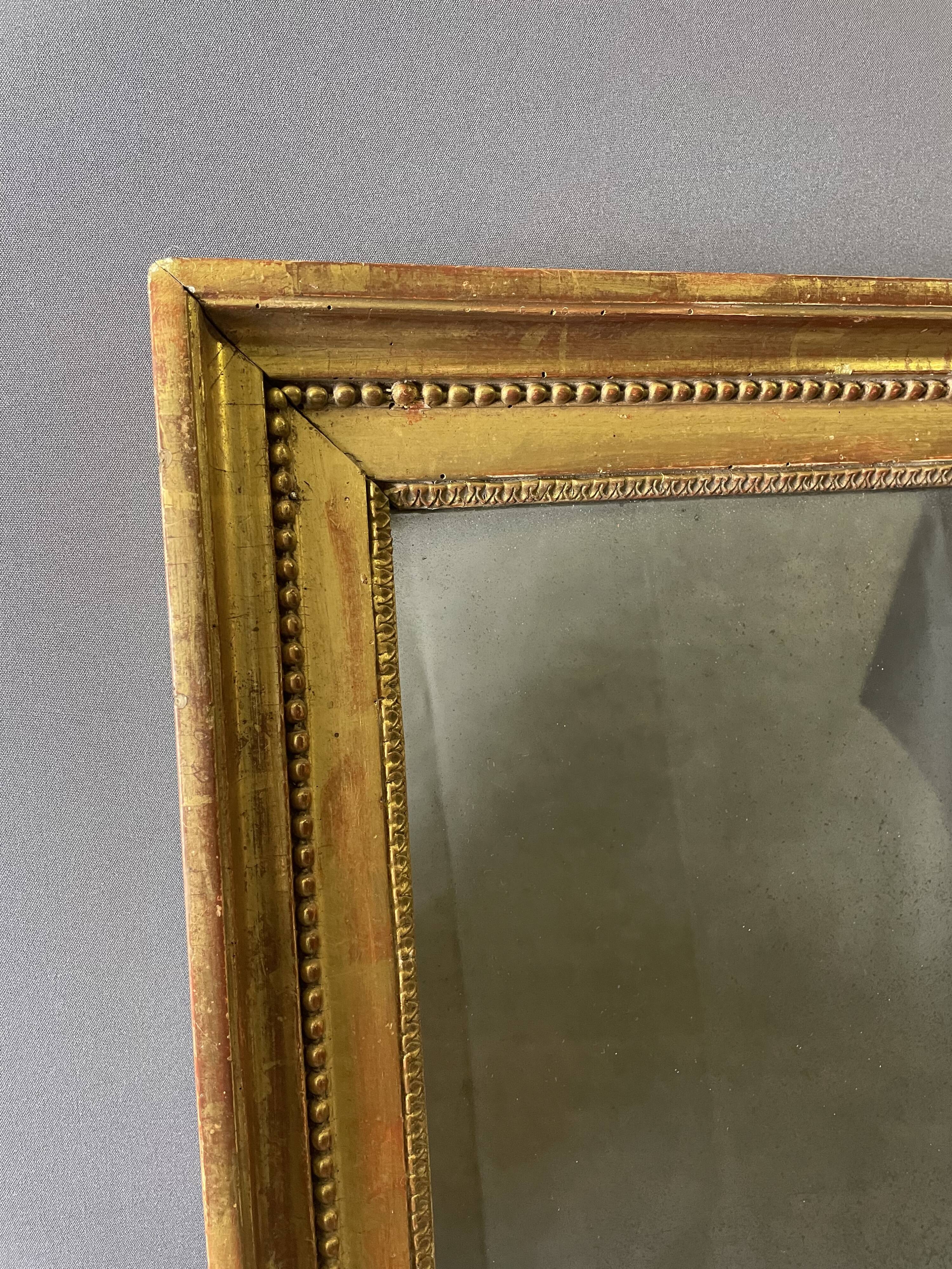 Rectangular mirror in Louis XVI style
