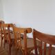 Lot de 10 chaises bistrot baumann