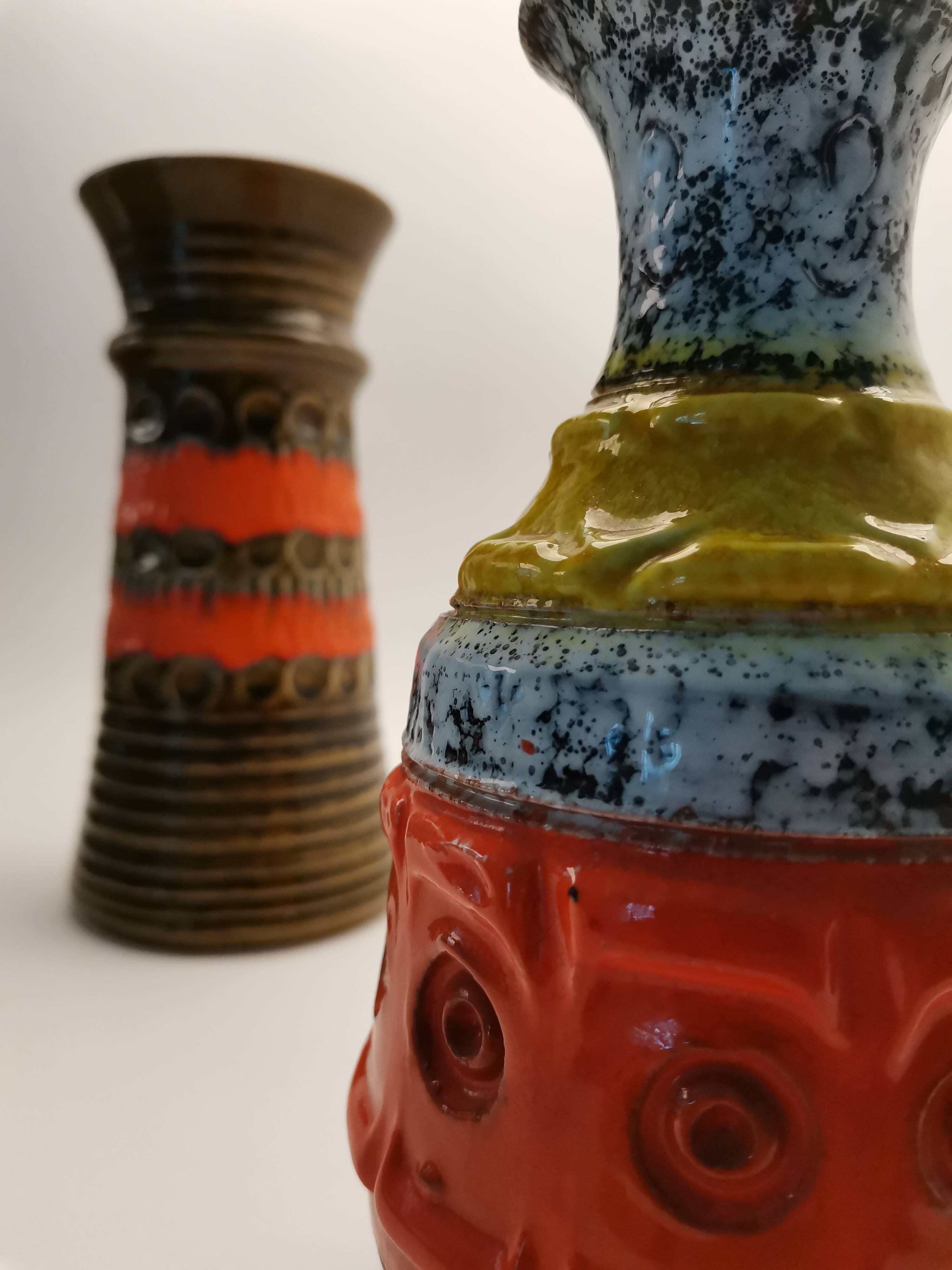 Lot de 2 vases en céramique