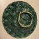 Woven ceramic basket type Vallauris