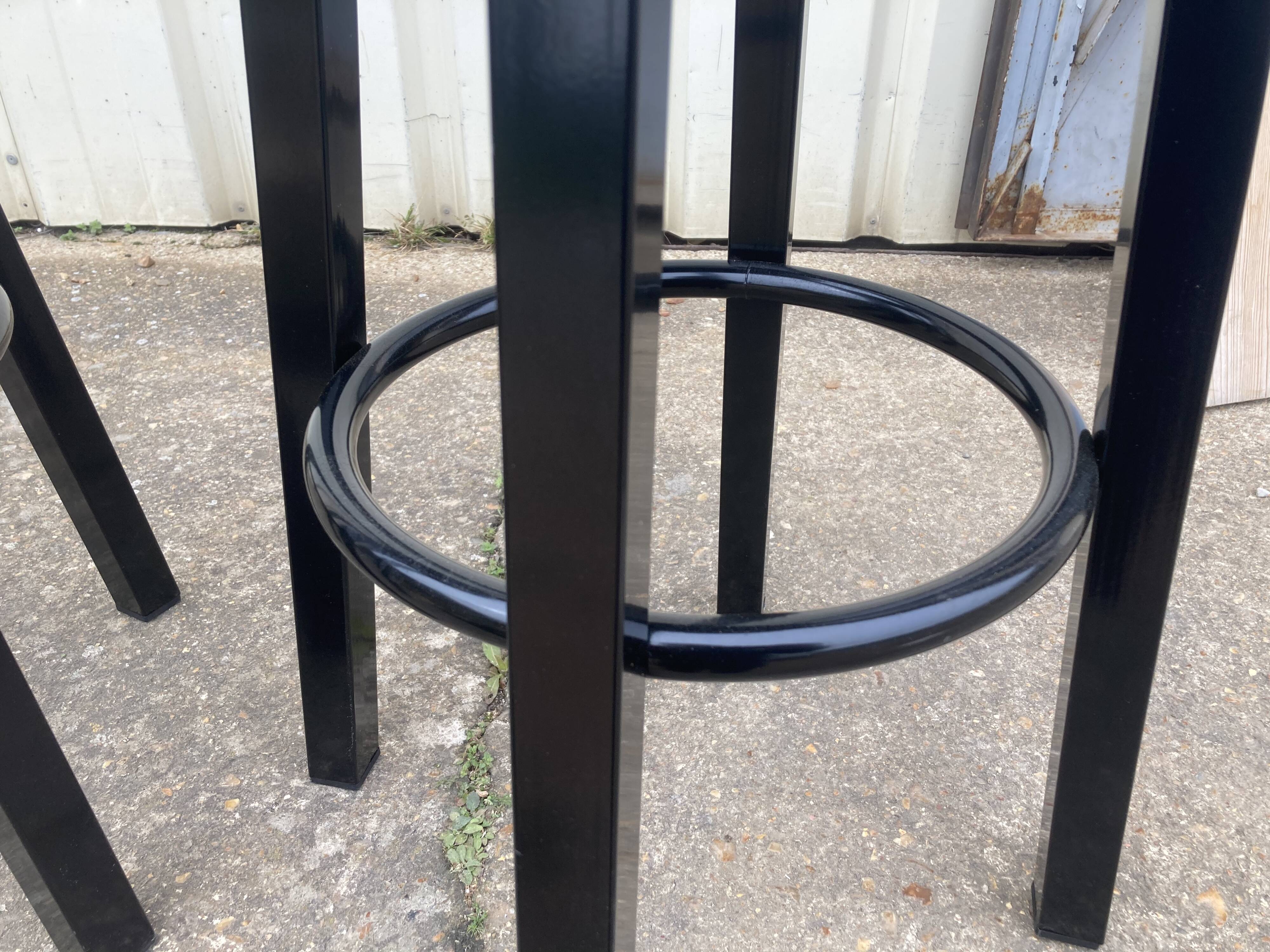 Pair of industrial stools
