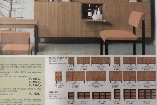 Chaises "RUDI" par Pierre Guariche pour MEUROP