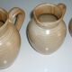 Suite of 3 CNP Village cream or milk jars