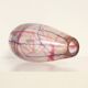 Vase de Murano à lignes colorées, Italie, 1950