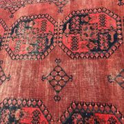 Large carpet former Turkmen afghan handmade 286 X 342 CM