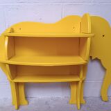 Habitat elephant wood bookcase 1980