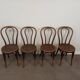 J.Kohn Bentwood Bistro Chairs, Set of 4