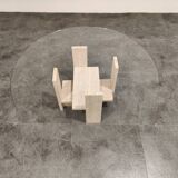 Vintage coffee table by Willy Ballez, 1970s