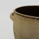 Cooking pot, terracotta pot cover, glazed interior. Year 50
