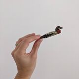 Lacquered wooden duck knife holders