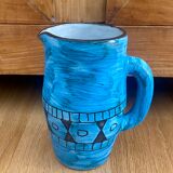 Ceramic pitcher Alain Maunier Vallauris