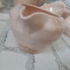 Coffee and tea service in faience of Saint Amand, pink, art deco