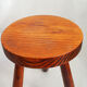 Elephant-footed tripod stool