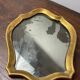 Old wooden mirror