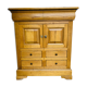Meuble d'entrée en bois massif clair