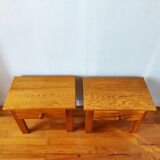 Pair of vintage nightstands 1980