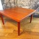 Table basse Niels Bach Danemark en teck 83x83cm