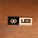 Scandinavian LB teak dining table 1960