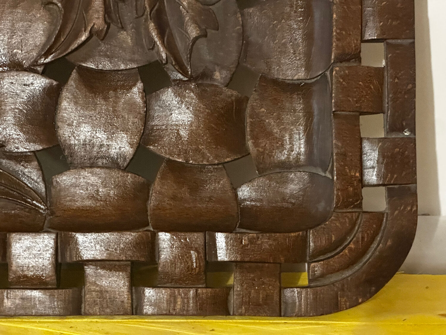 Grand Plateau/ Vintage 1950s Ashtray in Carved Wood