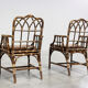 Paire de fauteuils bambou Elinor McGuire 1970s