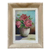Petit tableau encadré ancien