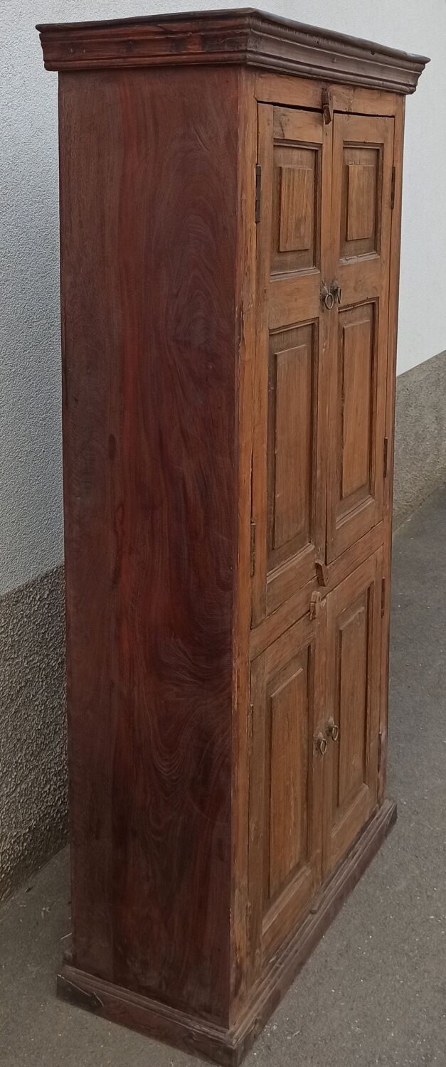 Old wooden wardrobe
