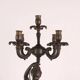 Antique bronze candelabrum Europe 20th Century