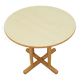 Beech round table, Danish design, 1990s, production: Denmark