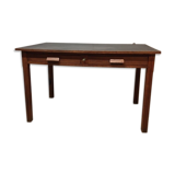 Flat desk black laqué tray 1950